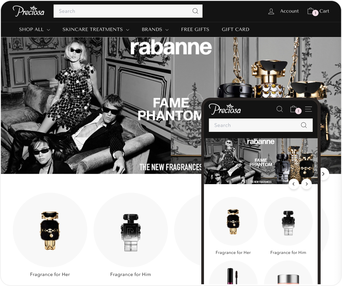 Preciosa — FutureProof Shopify Theme Reset
