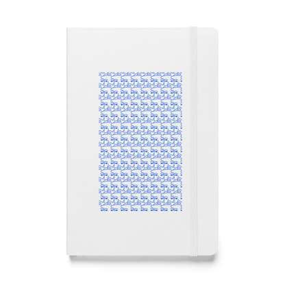 Hardcover bound notebook